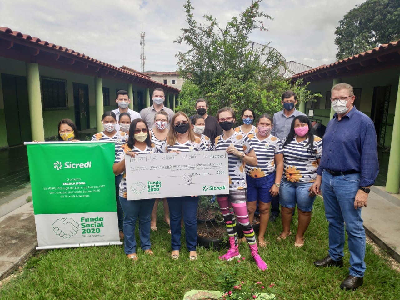 Sicredi Araxingu Realiza A Entrega Do Fundo Social