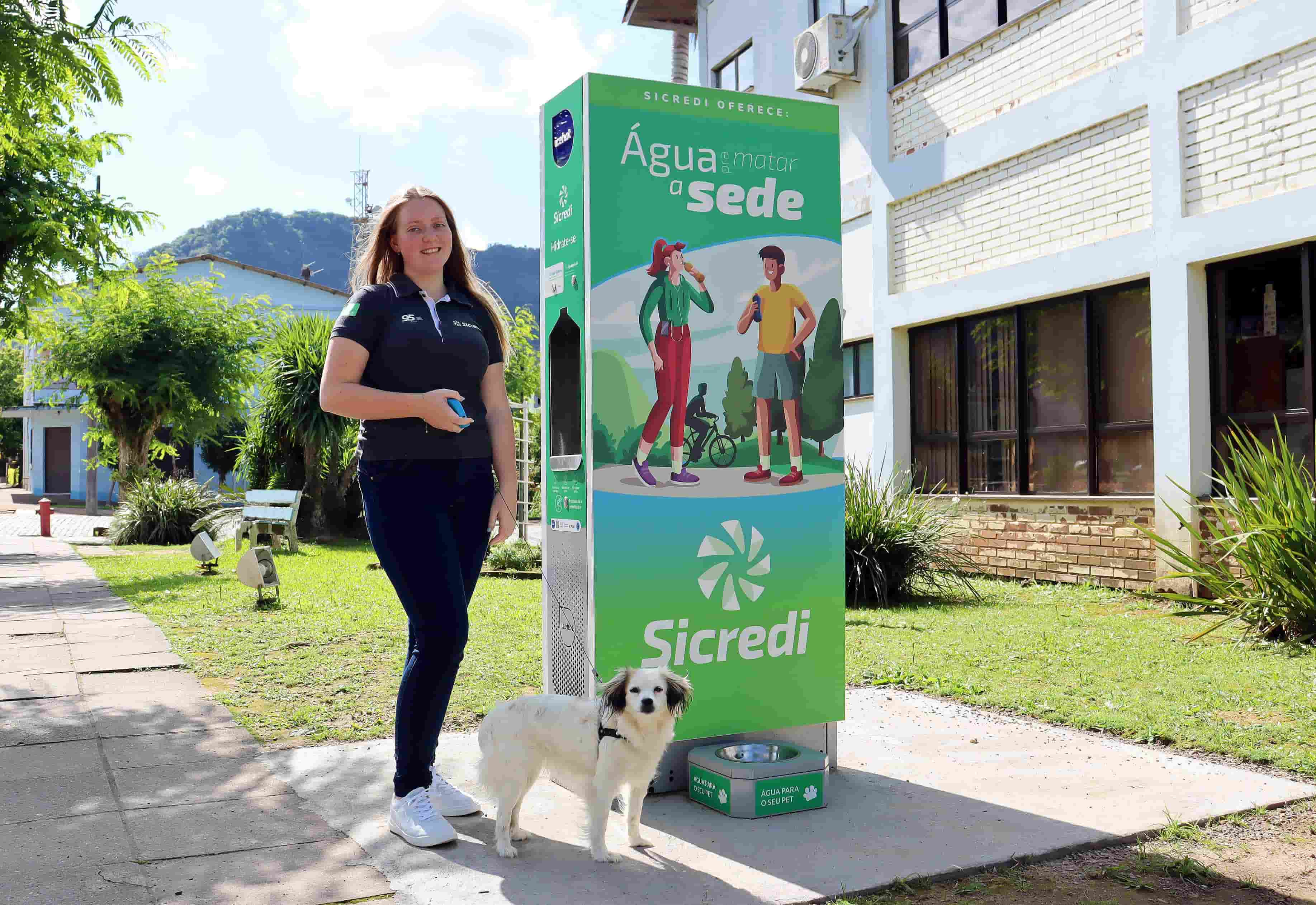 Vale Do Sol Passa A Contar Com Totem De Hidrata O Ao Lado Da Prefeitura