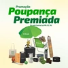  Imagem de divulgação da promoção, com as imagens dos prêmios, como: Guarda-sol, caixa térmica, boné, caixa de música, etc. 